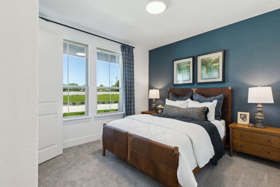 Furnished interior in a model home at Painted Tree Woodland West in McKinney (Image 41). Furnished interior in a model home at Painted Tree Woodland West in McKinney (Image 41).
