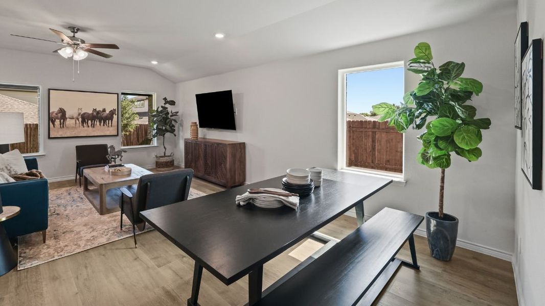 Furnished interior in a model home at The Preserve at Forum in Grand Prairie (Image 48). Furnished interior in a model home at The Preserve at Forum in Grand Prairie (Image 48).