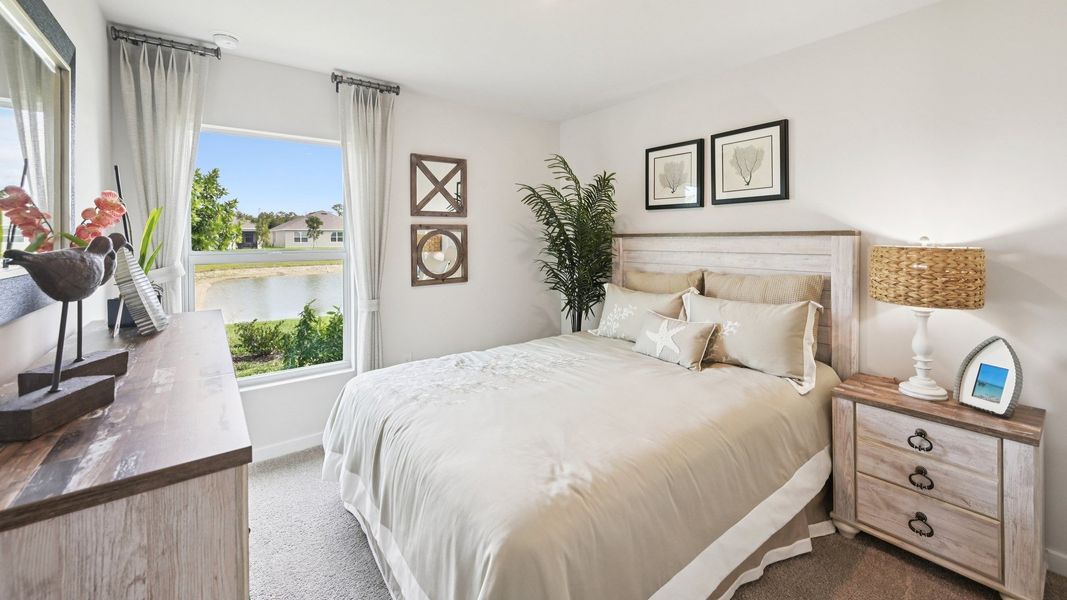 Furnished interior in a model home at Cape Coral Well & Septic in Cape Coral (Image 44).