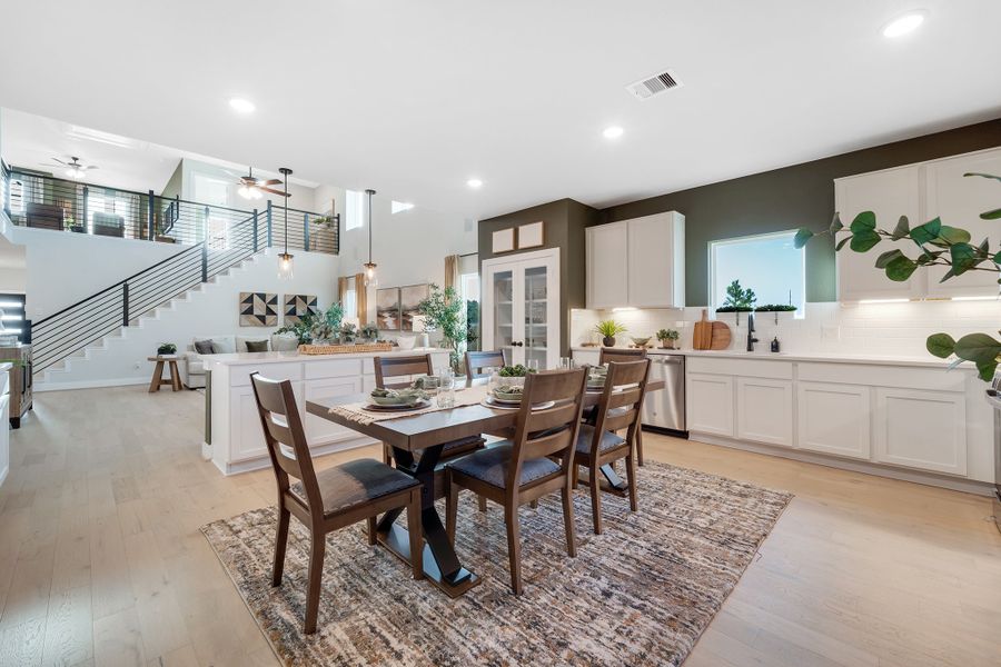 Furnished interior in a model home at The Reserve at Huntsville in Huntsville (Image 15).