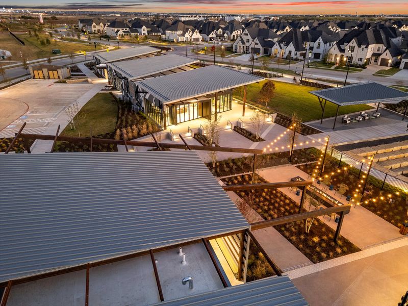 Aerial of Amenity Center in Mosaic