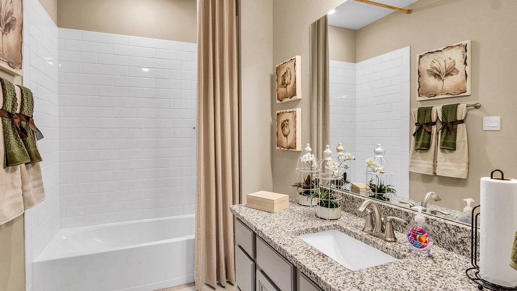 Furnished interior in a model home at Country Meadows in Thorndale (Image 24).