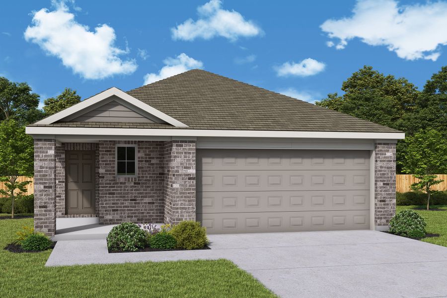Front exterior of a home in the Creekhaven community, located in Arcola, TX (Image 23).
