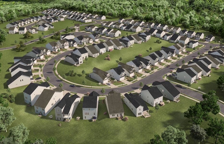 Image 13 of the Bridgeport Single Family Homes community in Greenville, SC.