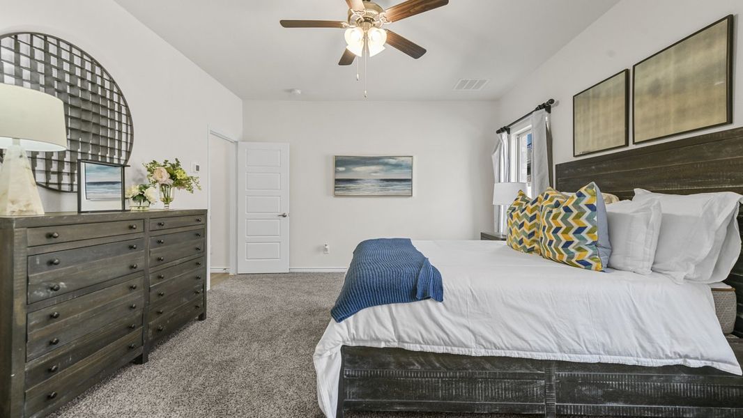Furnished interior in a model home at Silverado in Aubrey (Image 69). Furnished interior in a model home at Silverado in Aubrey (Image 69).
