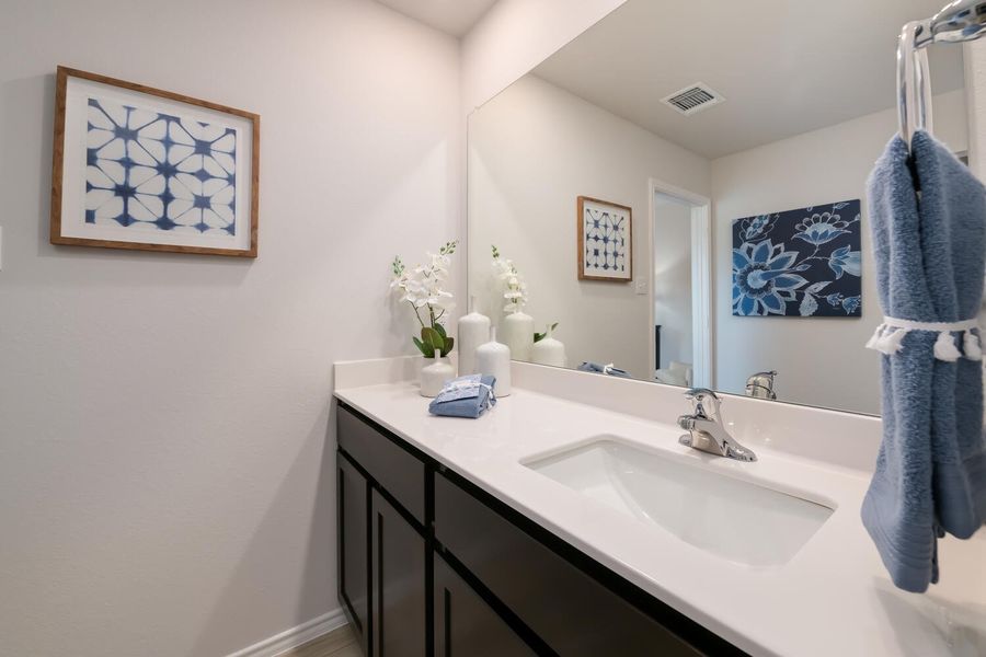 Furnished interior in a model home at Willow Glenn in Temple (Image 16).