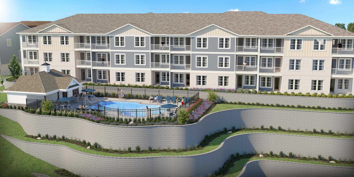 Condos and Lakeside Amenity at Waterstone in Sherrills Ford