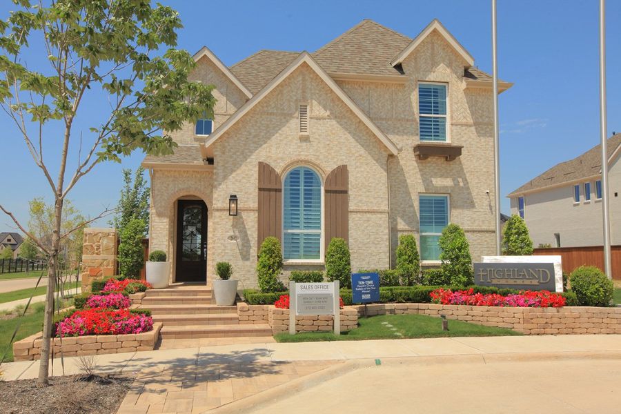Front exterior of a home in the The Parks at Wilson Creek: 50ft. lots community, located in Celina, TX (Image 2).