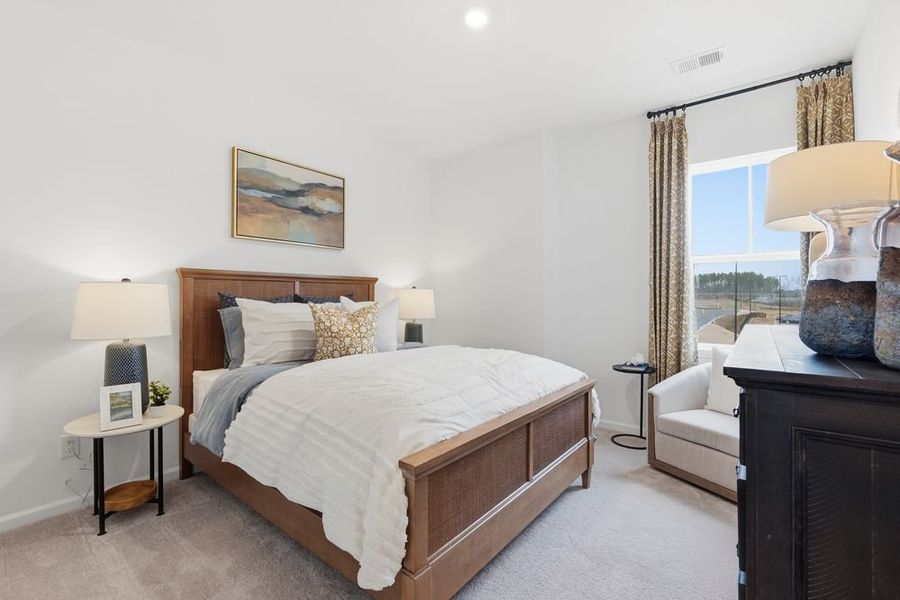 Furnished interior in a model home at Terraces at the Exchange in Indian Land (Image 35). Furnished interior in a model home at Terraces at the Exchange in Indian Land (Image 35).