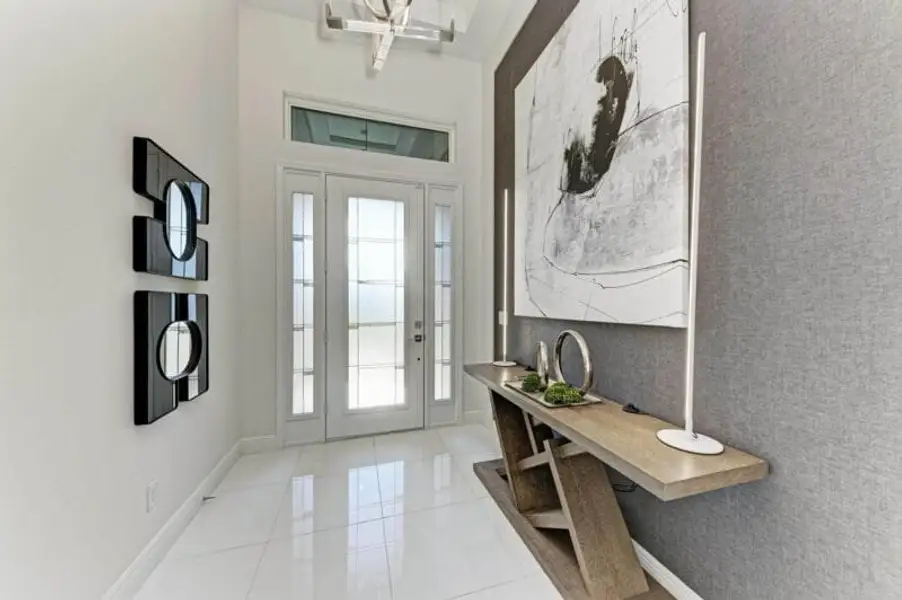 Furnished interior in a model home at The Willows in Parrish (Image 7). Furnished interior in a model home at The Willows in Parrish (Image 7).