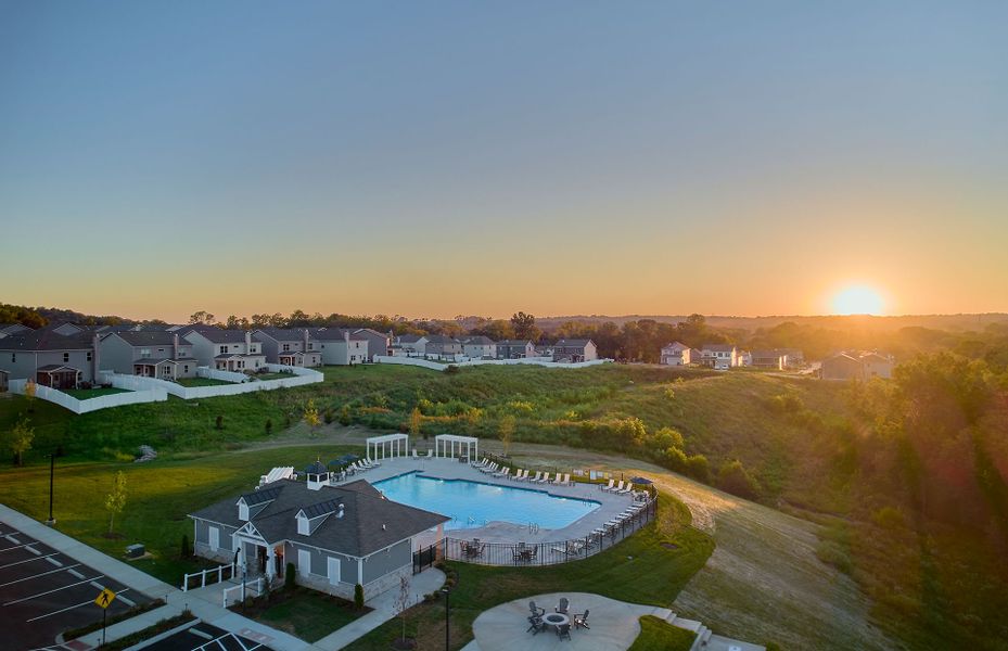 New Pulte Homes Community in Columbia, TN Independence Community Pool
