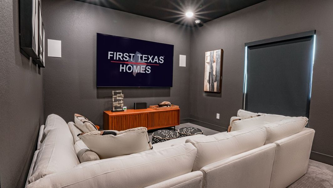 Furnished interior in a model home at Shady Valley Estates in Midlothian (Image 10). Furnished interior in a model home at Shady Valley Estates in Midlothian (Image 10).