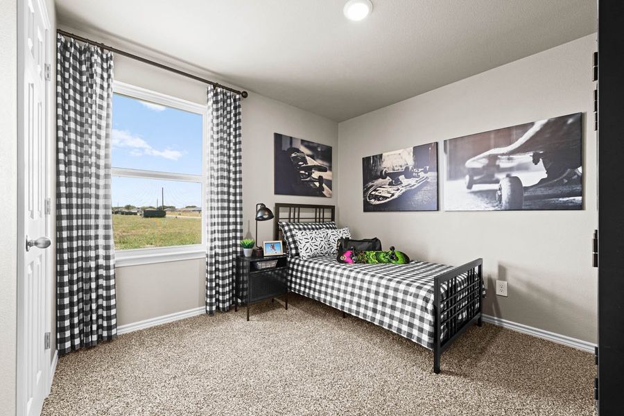 Furnished interior in a model home at Saratoga Crossing in Corpus Christi (Image 20). Furnished interior in a model home at Saratoga Crossing in Corpus Christi (Image 20).