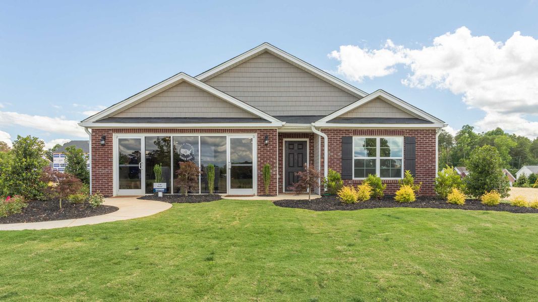 Front exterior of a home in the Lacy Farm community, located in Graham, NC (Image 2). Front exterior of a home in the Lacy Farm community, located in Graham, NC (Image 2).