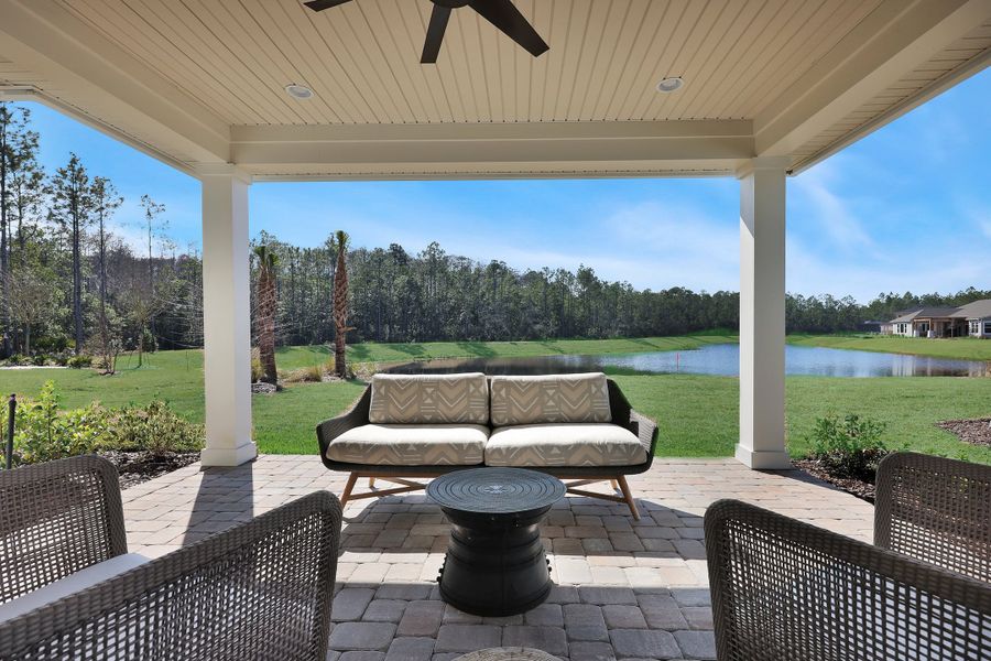 Exterior details of a home in Crosswinds at Nocatee, Ponte Vedra (Image 25).