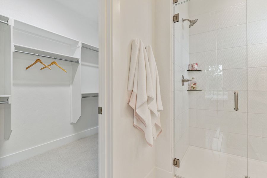 American Legend Homes' 40' model in Wellington - Main Bathroom American Legend Homes' 40' model in Wellington - Main Bathroom