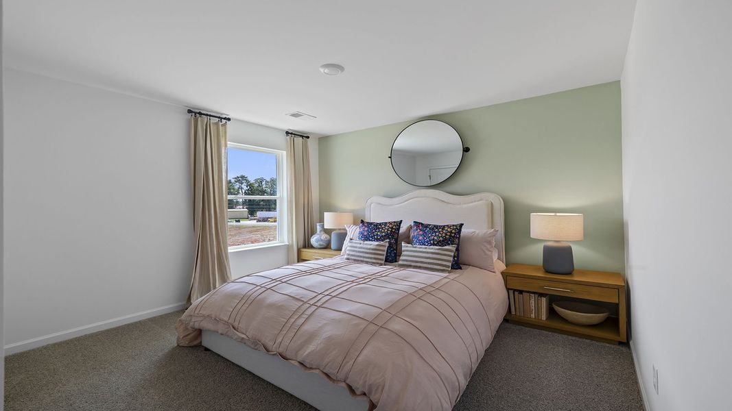 Furnished interior in a model home at Waverly Station in Greenwood (Image 15). Furnished interior in a model home at Waverly Station in Greenwood (Image 15).