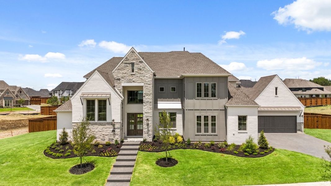 Front exterior of a home in the Chapel View community, located in Heath, TX (Image 15).
