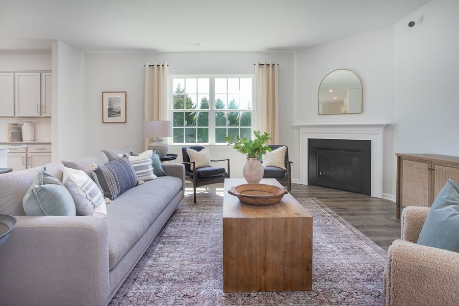 Furnished interior in a model home at Steeplegate Village in Trinity (Image 6).