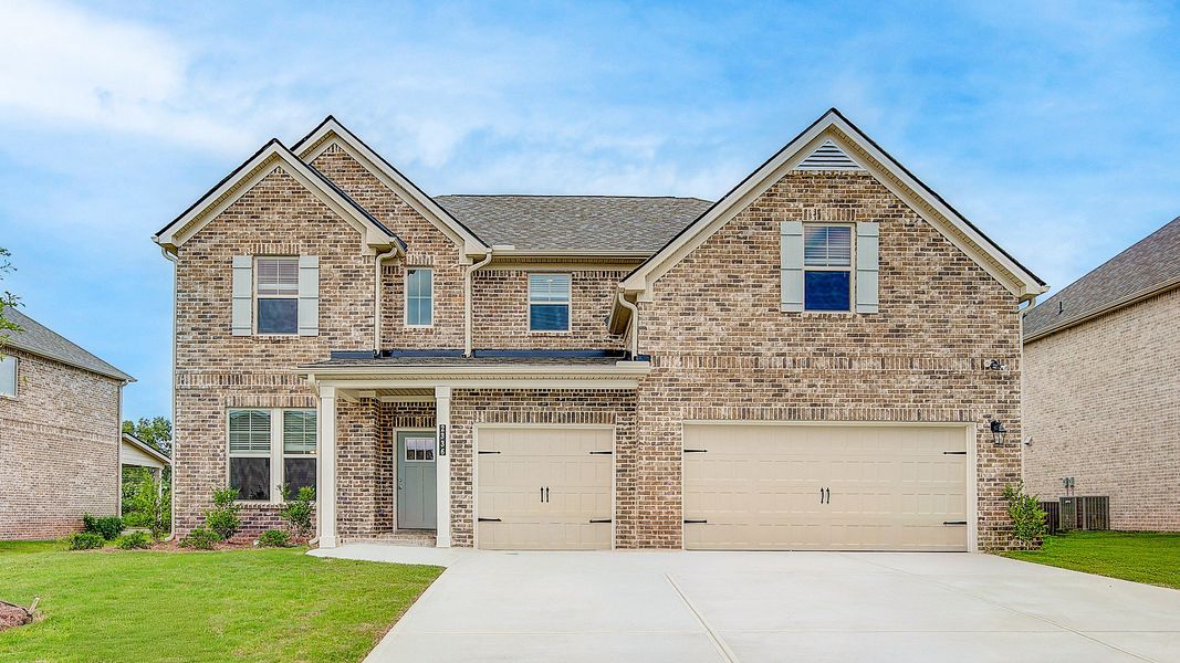 Front exterior of a home in the Adagio community, located in Dacula, GA (Image 4). Front exterior of a home in the Adagio community, located in Dacula, GA (Image 4).