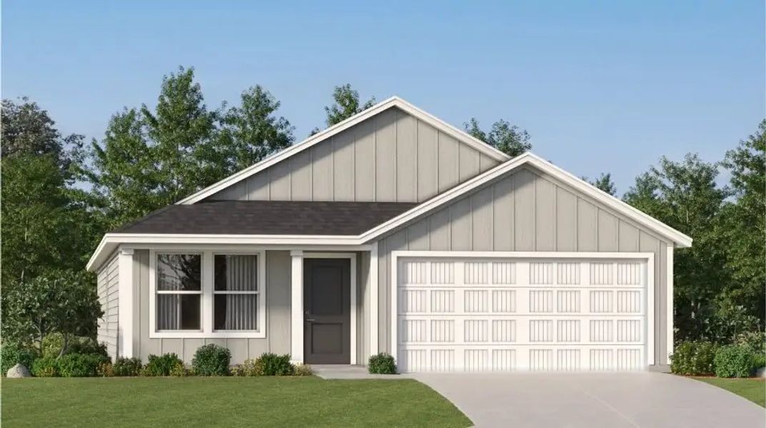 Front exterior of a home in the Eagle's Ridge: Watermill community, located in Pace, FL (Image 2).