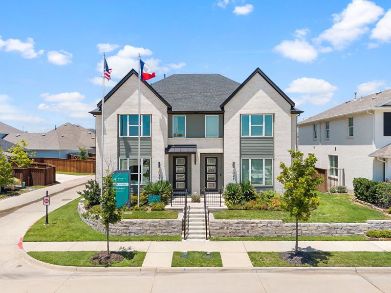 Front exterior of a home in the Karis community, located in Crowley, TX (Image 5). Front exterior of a home in the Karis community, located in Crowley, TX (Image 5).