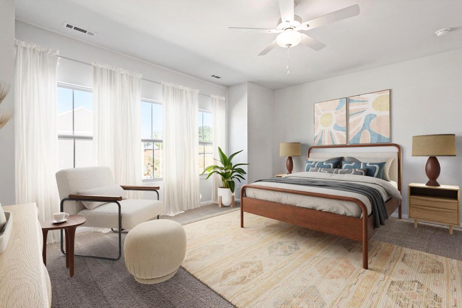 Foxglove | Primary Bedroom