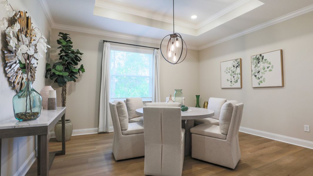 Furnished interior in a model home at Palm Coast in Palm Coast (Image 4).