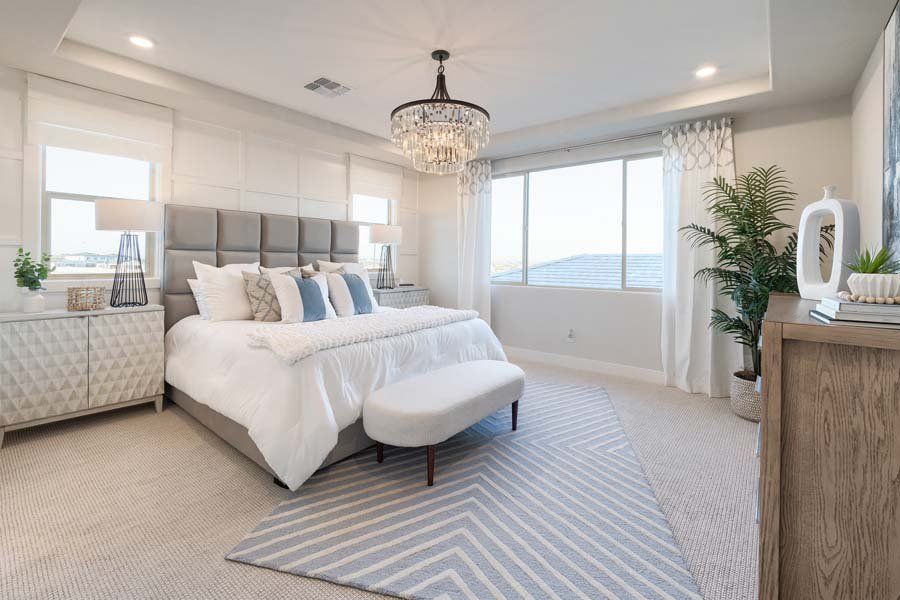 Furnished interior in a model home at Alora at Ironwing in Litchfield Park (Image 23).