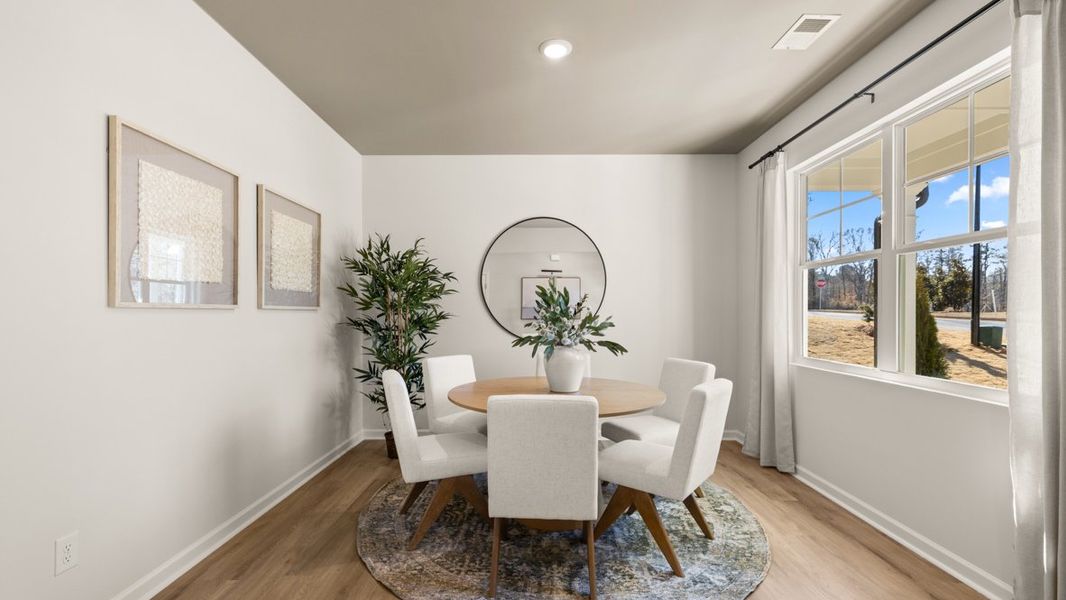 Furnished interior in a model home at South Wind in South Fulton (Image 7). Furnished interior in a model home at South Wind in South Fulton (Image 7).