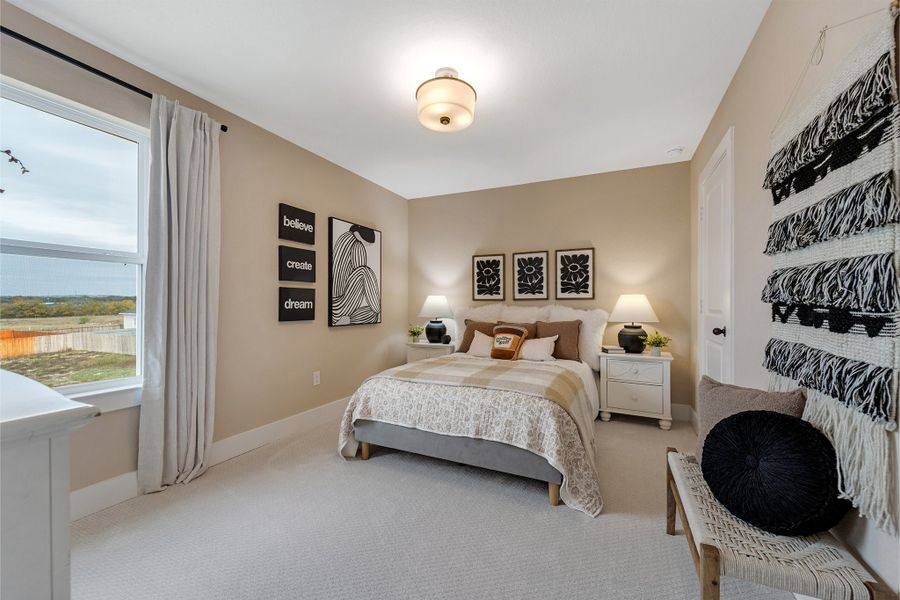 Furnished interior in a model home at Cloud Country in New Braunfels (Image 43). Furnished interior in a model home at Cloud Country in New Braunfels (Image 43).