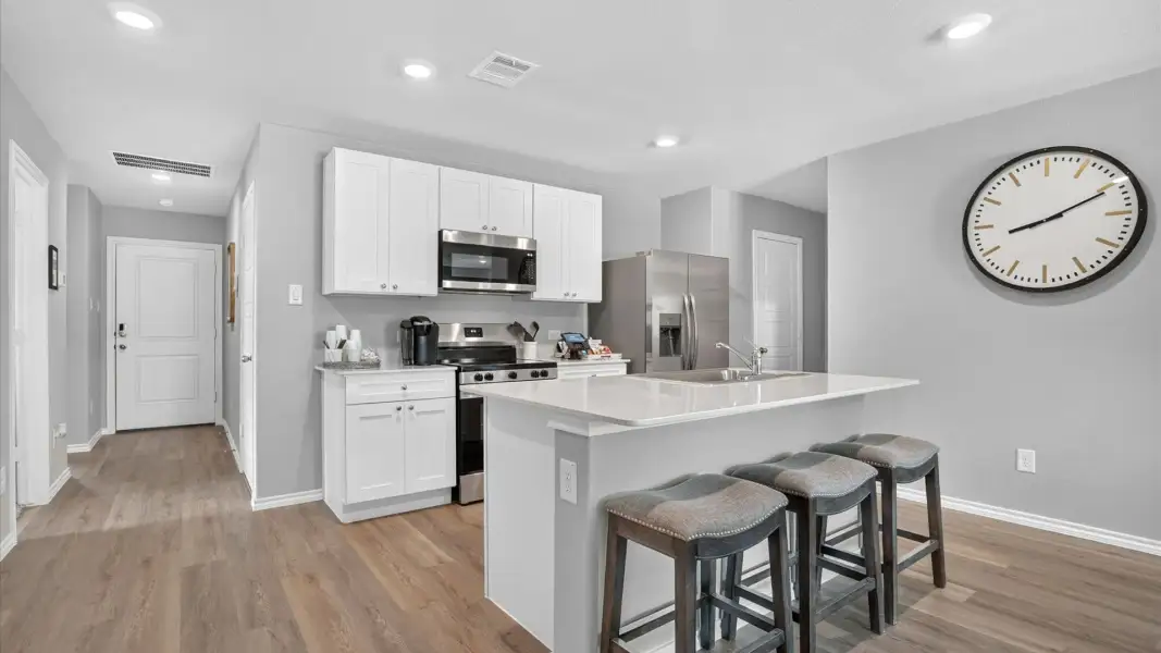 Furnished interior in a model home at Blackbird Estates in Mineral Wells (Image 4).