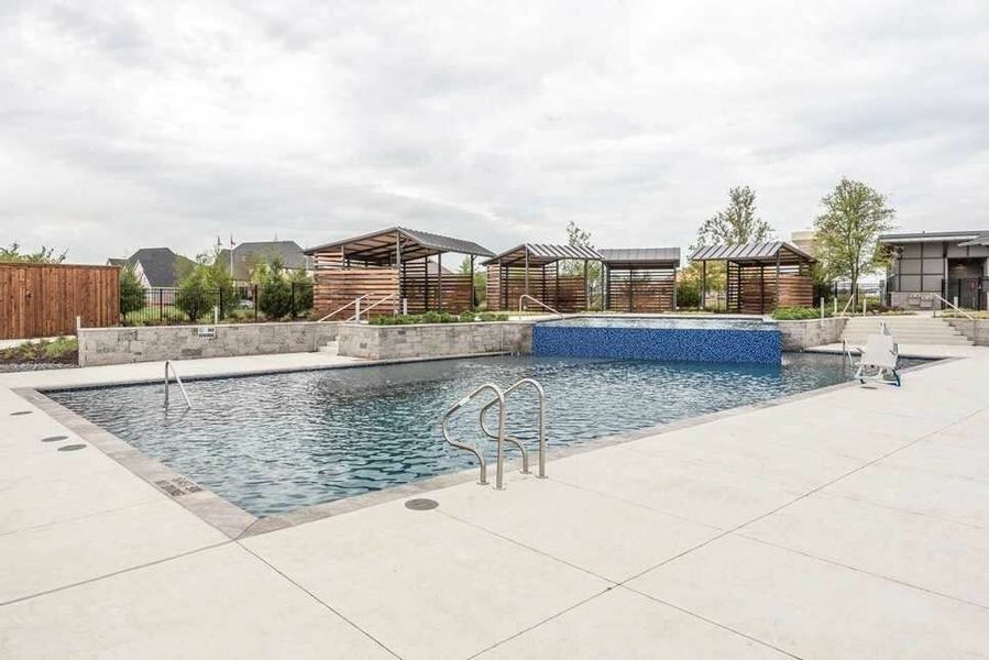 Image 7 of the Edgestone at Legacy community in Frisco, TX.