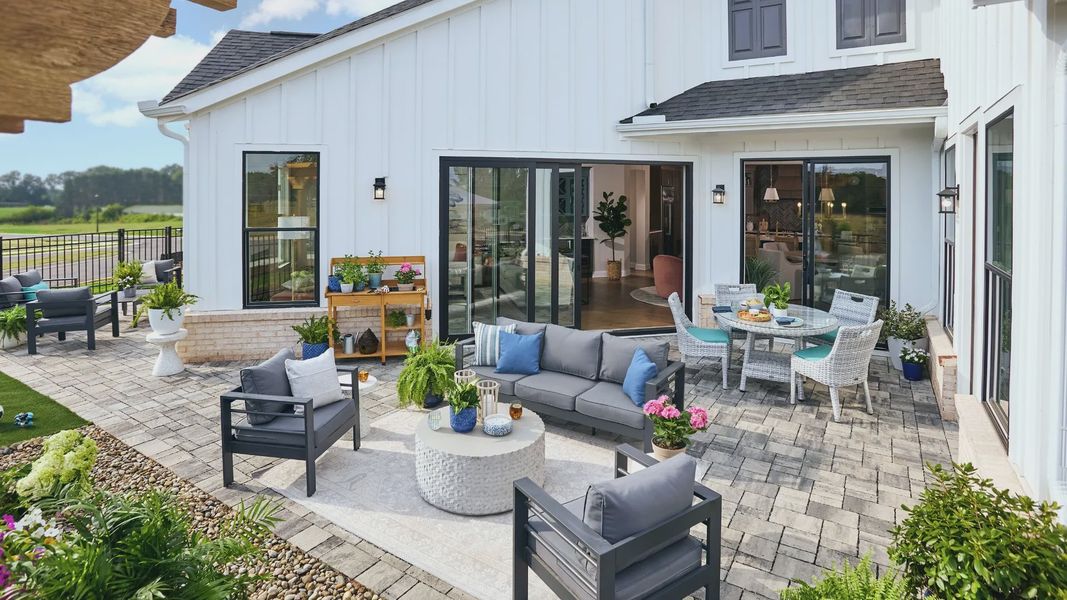 Exterior details of a home in The Courtyards by The Manor, Alpharetta (Image 4).