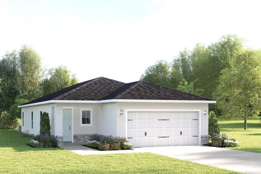 Front exterior of a home in the Terra Lago community, located in Indiantown, FL (Image 3). Front exterior of a home in the Terra Lago community, located in Indiantown, FL (Image 3).