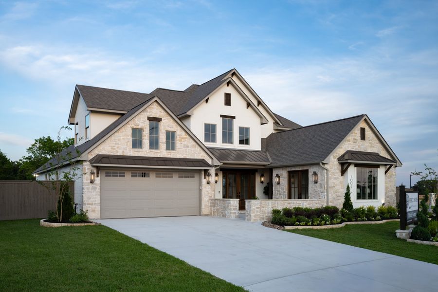 Front exterior of a home in the Stella Ranch community, located in Bryan, TX (Image 1). Front exterior of a home in the Stella Ranch community, located in Bryan, TX (Image 1).