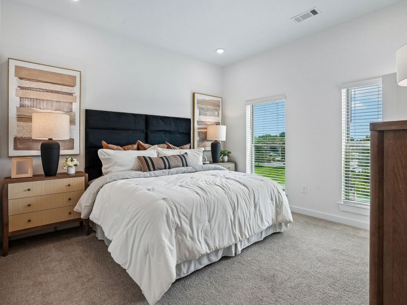 Furnished interior in a model home at Preston Park in Spring Hill (Image 13).