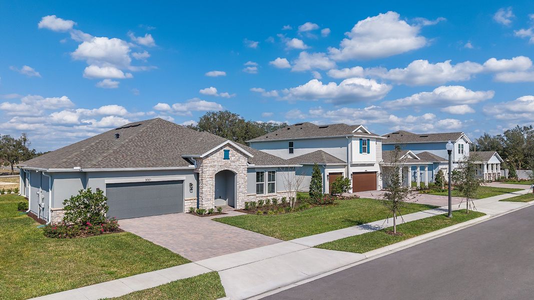 Front exterior of a home in the Acuera Estates community, located in Apopka, FL (Image 2).