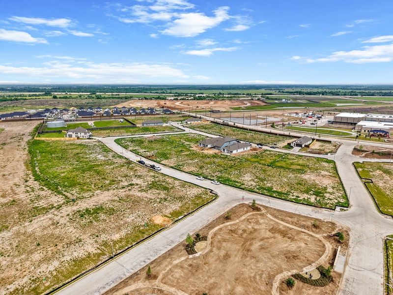 Site preparation and early development at Brookewater in Rosenberg, TX (Image 42).