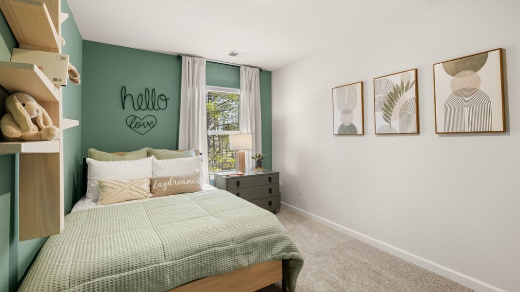 Furnished interior in a model home at Roseleigh Park in Douglasville (Image 15).