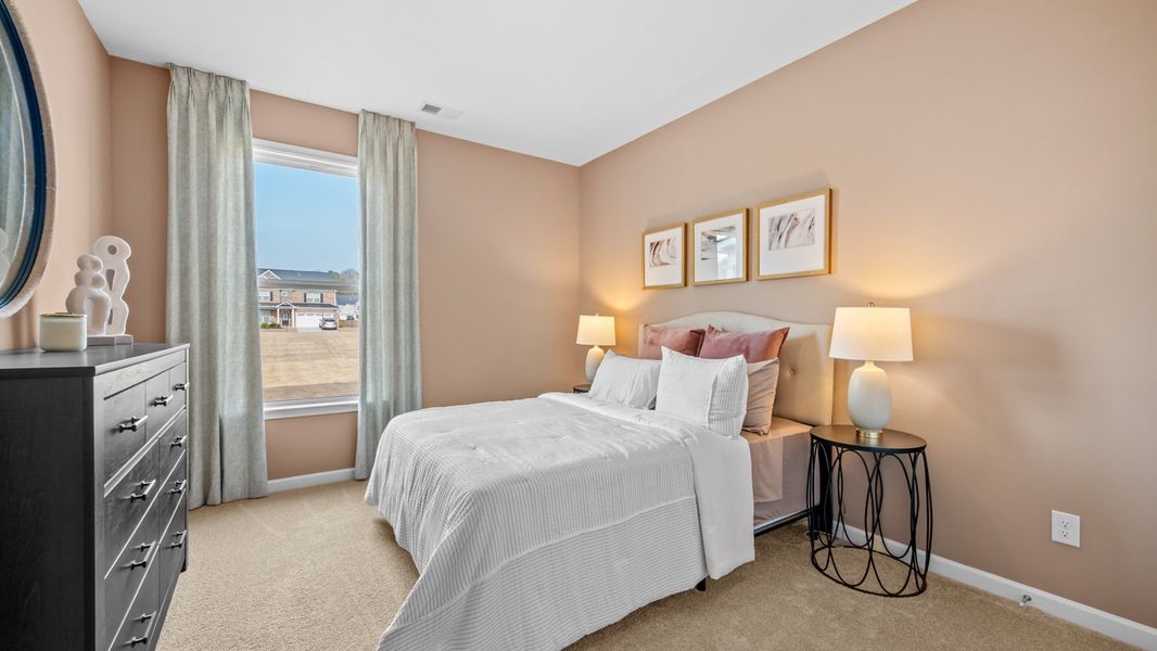 Furnished interior in a model home at Westland in Bogart (Image 8).