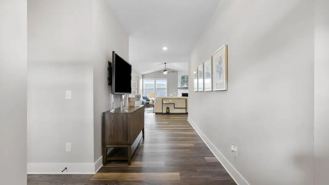 Furnished interior in a model home at Shadowood in Seneca (Image 8).