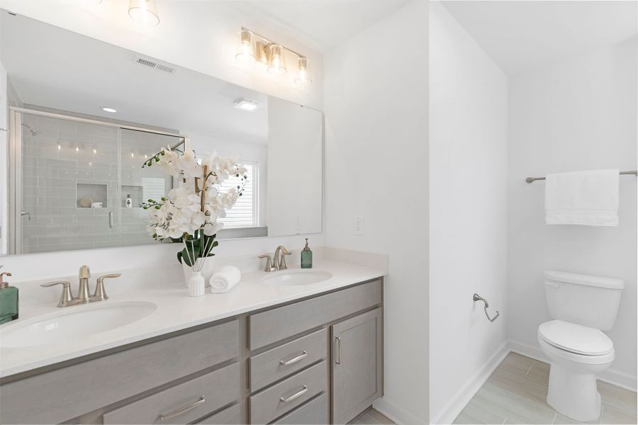 Furnished interior in a model home at Parc Northwest in Elon (Image 24). Furnished interior in a model home at Parc Northwest in Elon (Image 24).