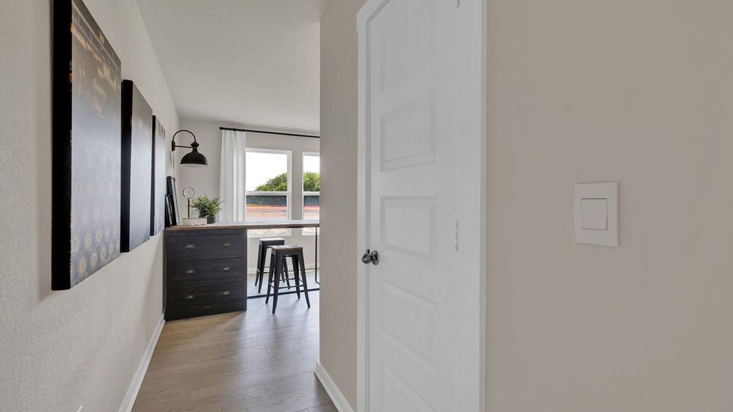 Furnished interior in a model home at Hartland Ranch in Lockhart (Image 22).