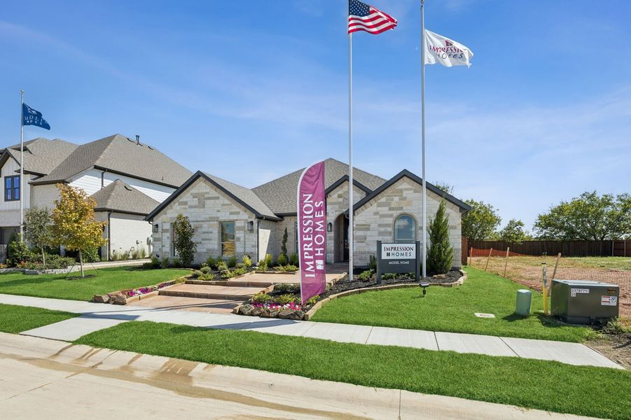Front exterior of a home in the Timberbrook community, located in Justin, TX (Image 5). Front exterior of a home in the Timberbrook community, located in Justin, TX (Image 5).
