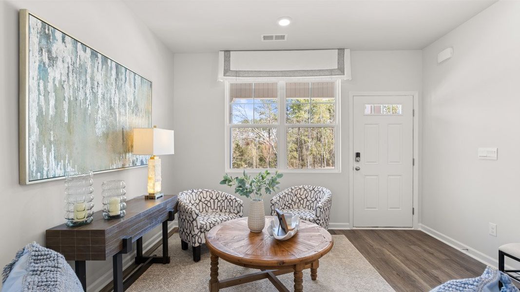 Furnished interior in a model home at Bellemeade Landing in Augusta (Image 20).