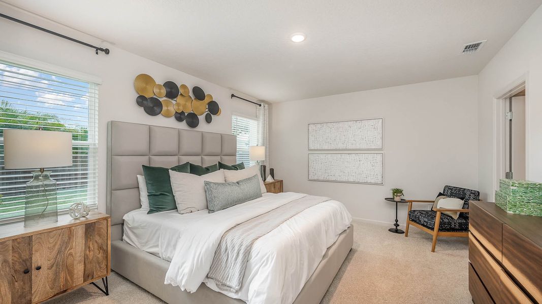 Furnished interior in a model home at Port St. Lucie Spot Lots in Port St. Lucie (Image 21). Furnished interior in a model home at Port St. Lucie Spot Lots in Port St. Lucie (Image 21).