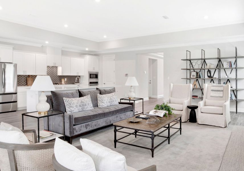 Furnished interior in a model home at Cantonment in Cantonment (Image 5).