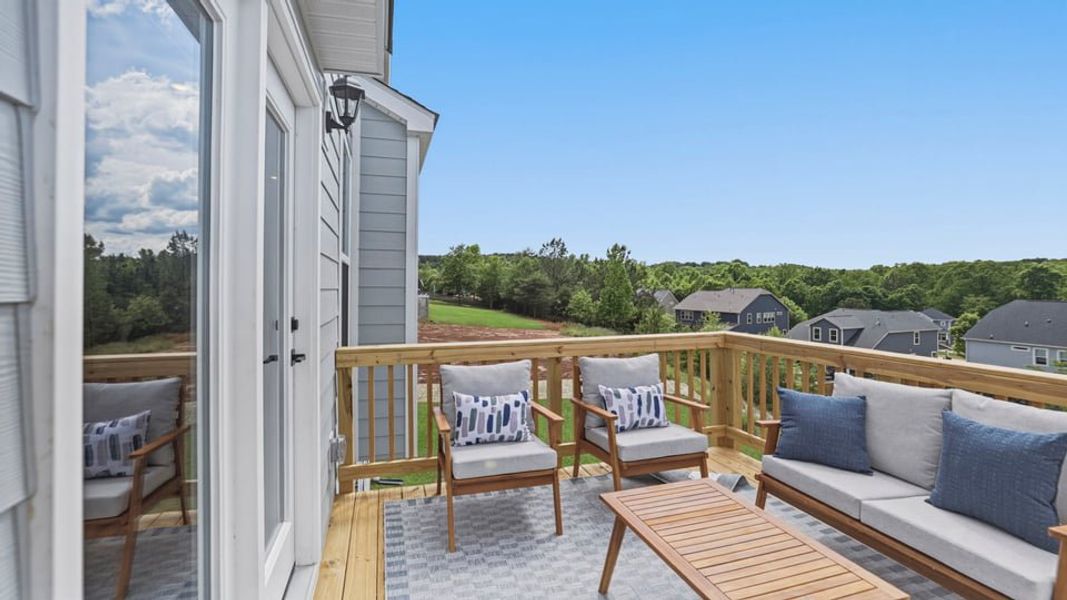 Exterior details of a home in Sunset Summits, Spartanburg (Image 3).