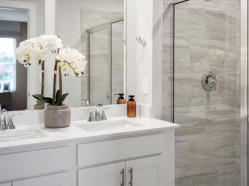 Welcome home to the Ashton floorplan modeled at Avalon Townes in Lyman, SC.